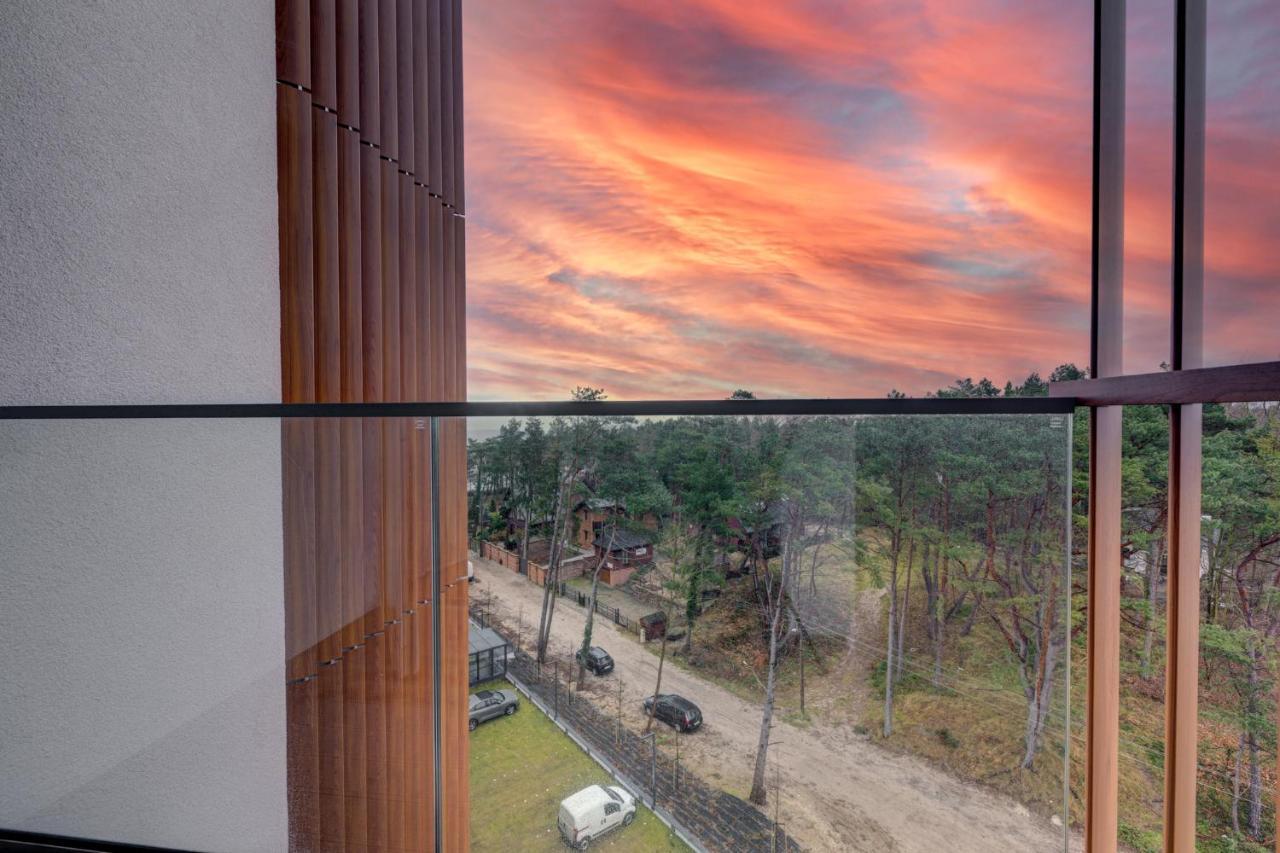 Pinea Apartament Z Widokiem Na Morze Z Basenem I Spa Przy Plazy Pobierowo Exterior foto