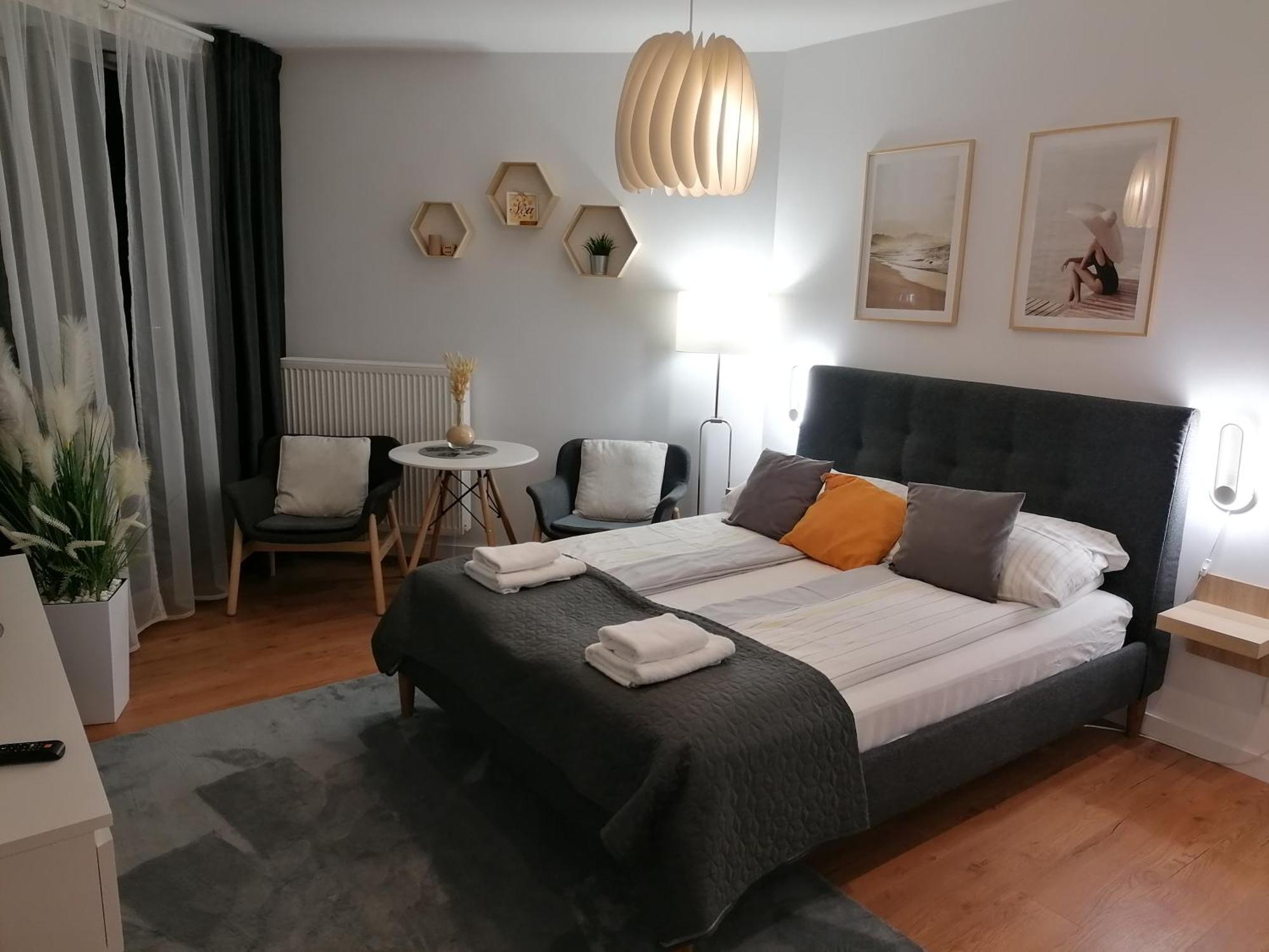 Pinea Apartament Z Widokiem Na Morze Z Basenem I Spa Przy Plazy Pobierowo Exterior foto